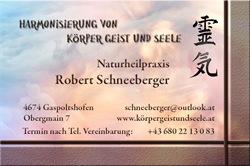 Logo für Naturheilpraxis Robert Schneeberger